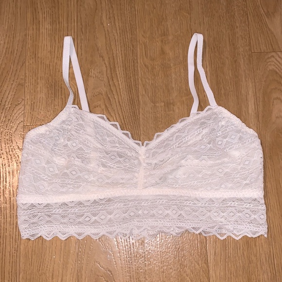 pink (victoria secret) - lace bralette - Picture 1 of 5